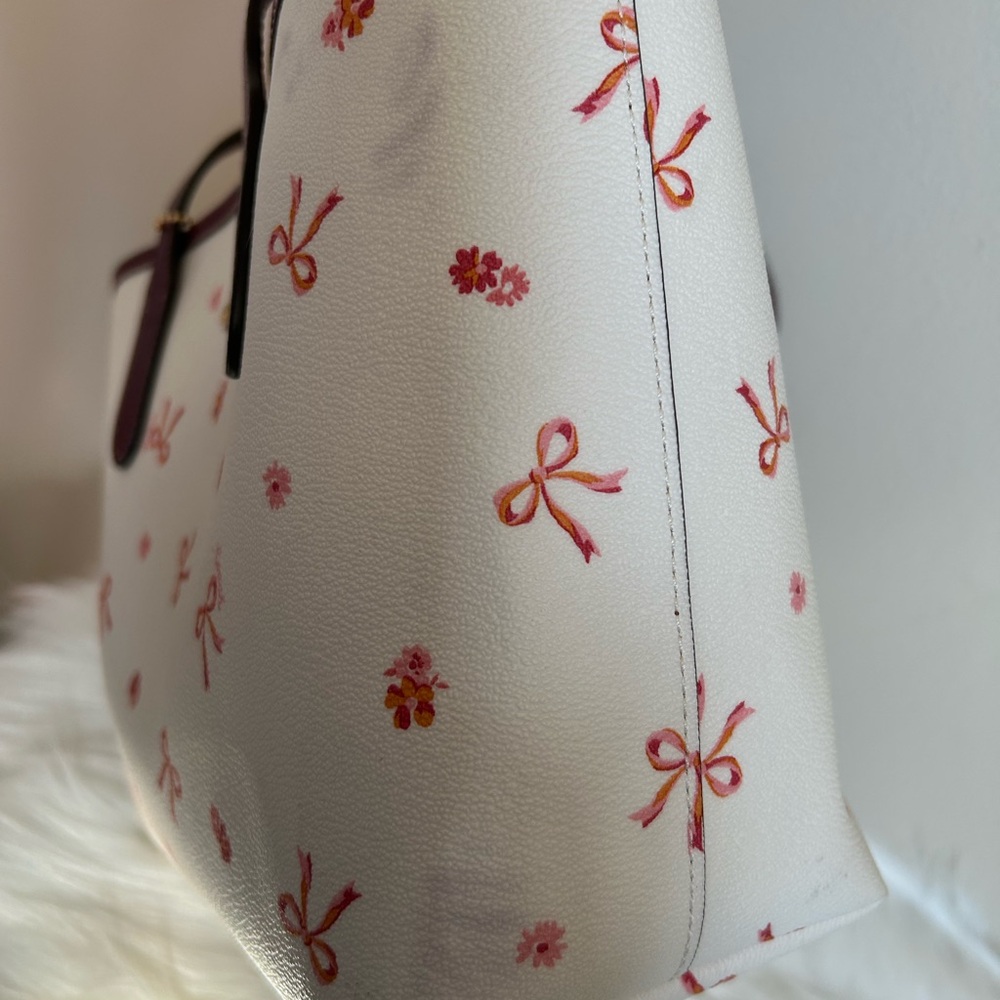 SOLD!Coach Mini Tote City with Bow Tie Print - Picture 10 of 11